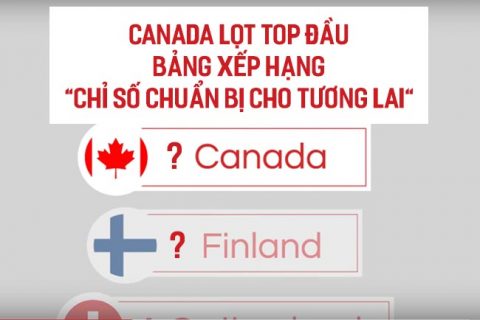 Canada lọt TOP đầu bảng xếp hạng “Chỉ số chuẩn bị cho tương lai” 2018