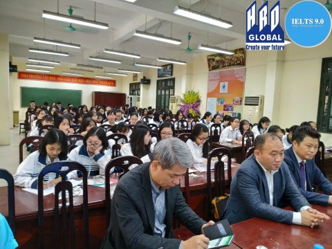 Hội thảo du học Canada tại trường THPT Thăng Long, Hà Nội